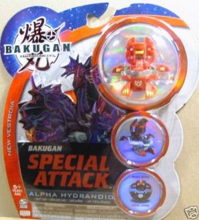 Bakugan Red Pyrus Heavy Metal Alpha Hydranoid SEALED