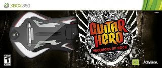 Guitar Hero Warriors of Rock Guitar Bundle Xbox 360, 2010
