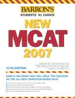 Barrons New MCAT Medical College Admission Test by Kenneth E. Guyer 