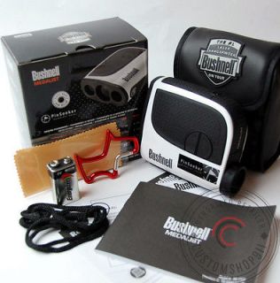 Brand New 2012 Bushnell Medalist White Golf GPS Laser Rangefinder