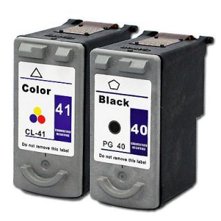 2pk Canon PG 40 CL 41 ink cartridge Combo For PIXMA MP140 MP150 MP160 
