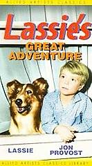 Lassies Great Adventure VHS, 1995