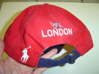 NEW RALPH LAUREN RED TEAM USA LONDON OLYMPICS BASEBALL HAT