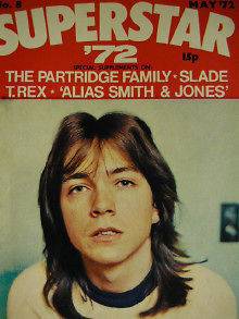 SUPERSTAR MAGAZINE MAY 1972   DAVID CASSIDY/SLADE/T. REX/ALIAS SMITH 