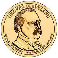 2012 Grover Cleveland (2nd Term) Golden Dollar P&D BU set PRESALE 