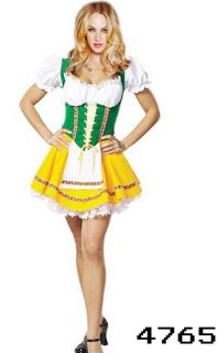 Sexy Swedish German Beer Wench Girl Costume Fancy Party Dress 