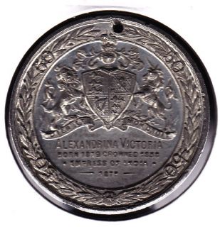     1887 Queen Victoria Golden Jubilee Bronze Medal. 44.8mm. BHM 3234