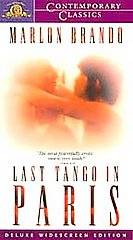 Last Tango in Paris VHS, 1998, Letterboxed Edition Contemporary 