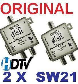    SWITCH /DISH NETWORK BELL SW 21 LNB VU 82 91 HD EXPRESS VU 2X1 BEV