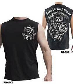   OF ANARCHY Shield M L XL XXL XXXL tee t Muscle Shirt NEW SOA biker
