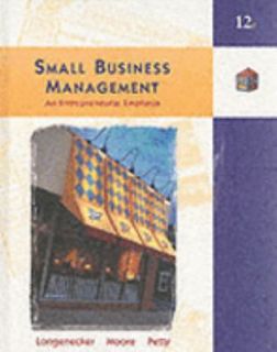 Small Business Management An Entrepreneurial Emphasis by J. William 