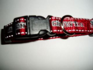 Alabama Dog Collar Med Roll Crimson Tide Red Licensed Pet Fan Gear 