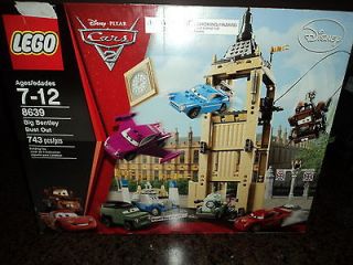 Lego Cars 2 Big Bently Bust Out 743 pieces Model 8639 NEW!