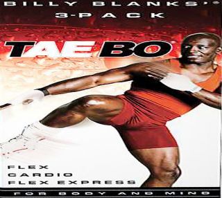 Billy Blanks   Tae Bo 3 Pack DVD, 2005, 3 Disc Set
