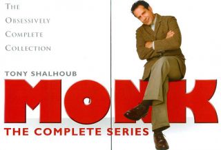 Monk The Complete Series DVD, 2010, 32 Disc Set, Limited Edition With 