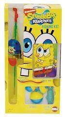 BRAND NEW Zebco Spongebob Telescopic Kit 3 Pole, Tackle Box & More