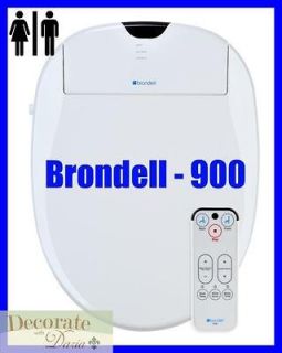 BIDET BRONDELL ELONGATED Swash 900 Toilet Seat Remote Control Hygiene 