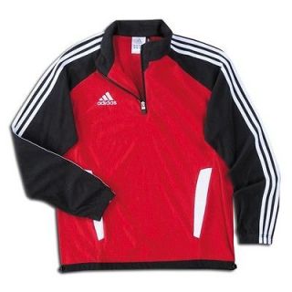   Tiro 11 Fleece Mens Small S Jacket Track Top Soccer Football Red Black