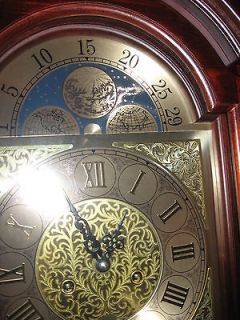 EDWARD MEYER GRANDFATHER CLOCK, GORGEOUS EXCELLENT USED CONDITION 