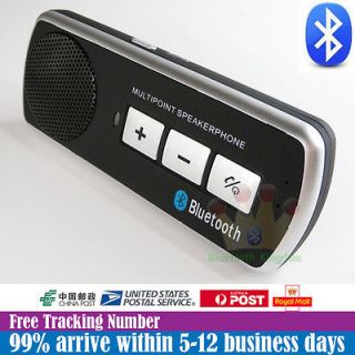 Multipoint Bluetooth Car Kit Handsfree Speakerphone for Samsung Galaxy 