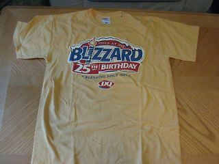 Dairy Queen Blizzard 25th Birthday T Shirt , Adult Size Medium