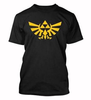   wing logo T shirt Legend of Zelda xbox wii game shirts S 4XL yelw