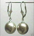 High Quality Pearl Shell Earrings Leverback Jewellery