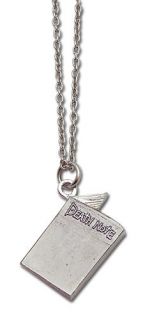   Note Silver Notebook Metal Charm Necklace Pendant New with Package