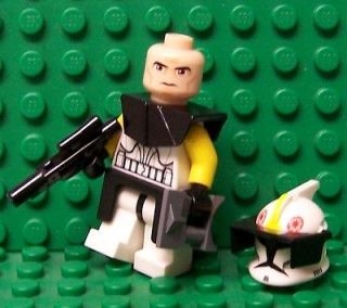 Lego Star Wars ~ Custom Clone Commander Bly w/ Blaster NEW Loose