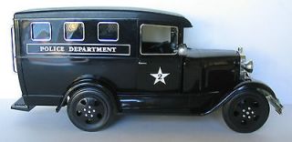 1931 Police Paddy Wagon Ford Model A Car Jim Beam Decanter