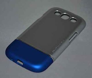 Body Glove Samsung Galaxy S III Iconic Case Silver Blue s3 i9300 i747 
