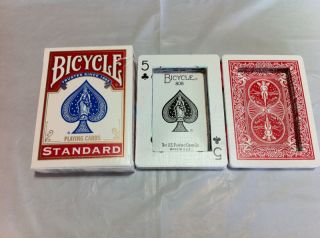 Bicycle playing cards stash box hidden compartment