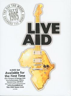 Live Aid DVD, 2004, 4 Disc Set
