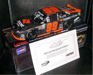   ACTION TRAVIS PASTRANA # 99 BOOST MOBILE SIGNED AUTOGRAPHED 1/24 CAR