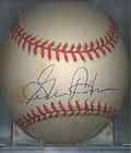 Gorman Thomas Cleveland Indians OAL Autographed Baseball COA Seattle 