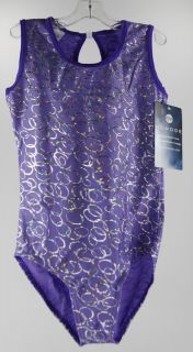 Mondor Olympic Clasp Back Leotard Style 7822 NWT Womans S