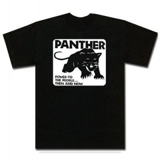 Black Panther Party Political T Shirt