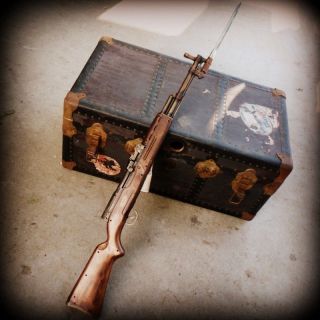   shot Gun rifle Victorian AIRSOFT SPRING GUN BB Pellet TOY BAYONET
