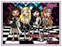 Bratz #1 Edible CAKE Icing Image topper frosting birthday party 
