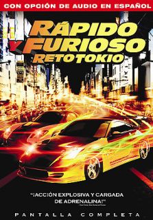 The Fast and the Furious Tokyo Drift DVD, 2007, Full Frame Spanish 