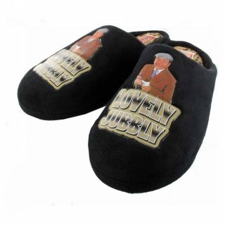 Only Fools and Horses Del Boy LOVELY JUBBLY Mule SLIPPERS   OFFICIAL 