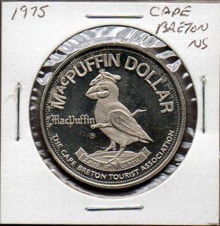 Canada 1975 Cape Breton NS $1 Trade Token