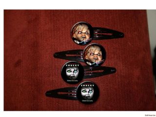 BRIDE OF CHUCKY killer doll 2 pairs of charm EARRINGS