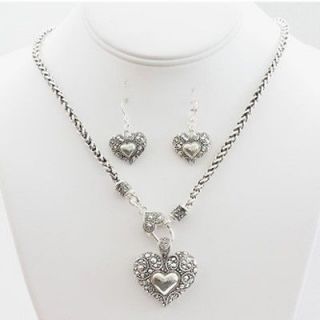 Brighton Jewelry Picadilly Heart Necklace