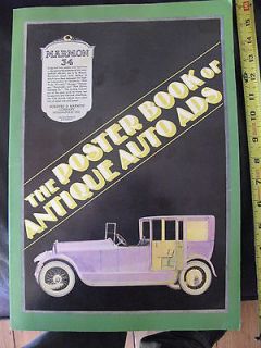 Brass Era Car Automobile Poster coffee table book Vintage Ads