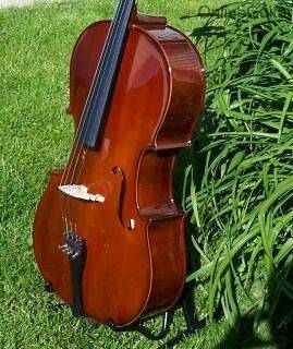 USED 4/4 SIZE CELLO w/ BOW, CASE,STAND,STR​INGS & TUNER