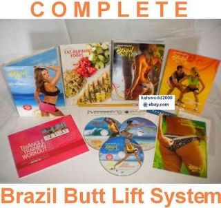 Brazil Brazilian Butt Lift Workout   Resistance Band   Complete System 