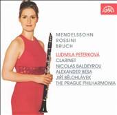 Mendelssohn, Rossini, Bruch Works for Clarinet and Orchestra by 