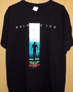 RARE NEW ORIGINAL VINTAGE The Crow Brandon Lee Movie Film T  Shirt XL