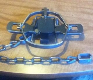 Bridger 1.65 Foot Or Leg Hold Steel Trap Double Coil / Coil Trap 